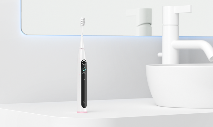OCLEAN X Lite Set Grey elektriskā zobu birste, 1 gab. - 5