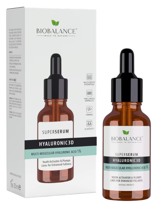 BIOBALANCE Hyaluronic Acid 1% Super serums, 30 ml - 1