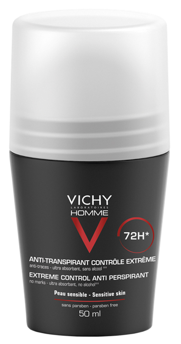 VICHY Homme 72 h Extreme antiperspirants, 50 ml - 1