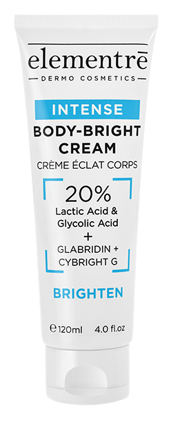 ELEMENTRE 20% Lactic & Glycolic Acid ķermeņa krēms, 120 ml - 1
