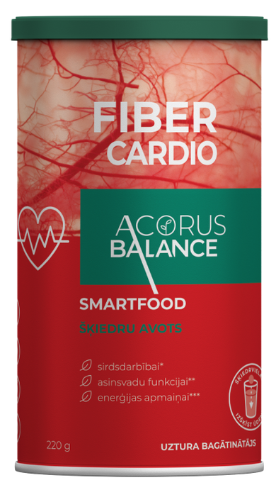 ACORUS BALANCE Fiber Cardio pulveris, 220 g - 1