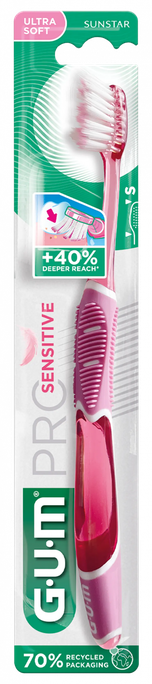 GUM Pro Sensitive zobu birste, 1 gab. - 1