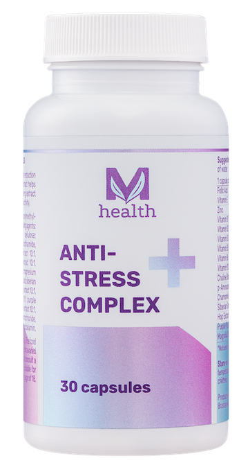 MV HEALTH Anti-Stress Complex kapsulas, 30 gab. - 1