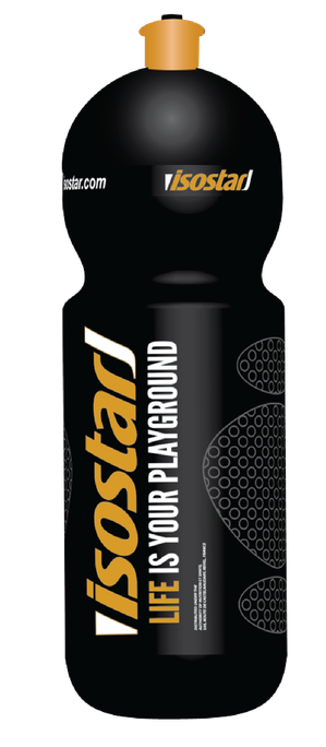 ISOSTAR 650ml Black Finisher Sports pudele, 1 gab. - 1