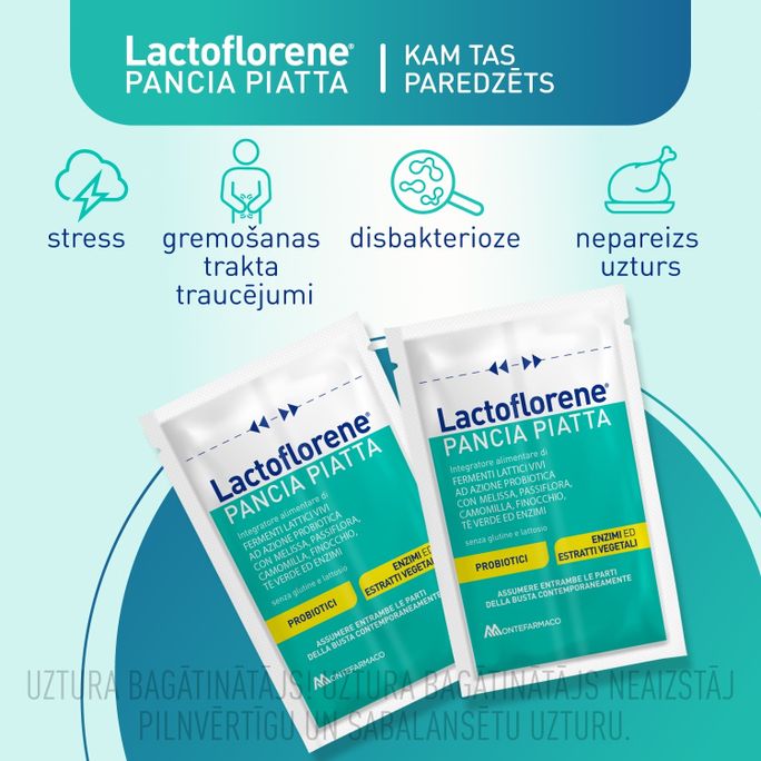 LACTOFLORENE PANCIA PIATTA milteliai, 20 vnt. - 3