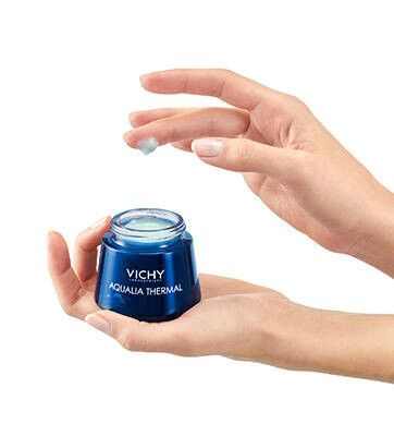 VICHY Aqualia Thermal Night Spa sejas krēms, 75 ml - 2