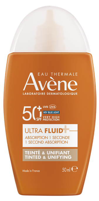 AVENE Sun Ultra Tinted SPF50+ fluīds, 50 ml - 1