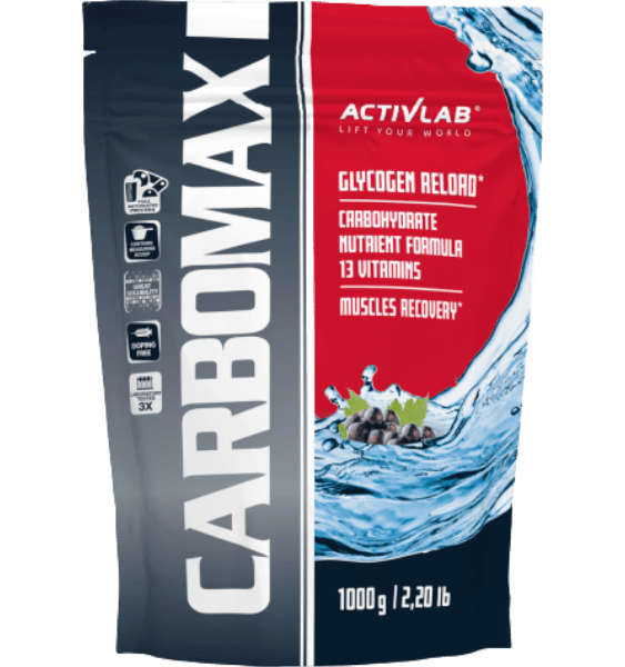 ACTIVLAB CarboMax Dynamic Black currant pulveris, 1000 g - 1
