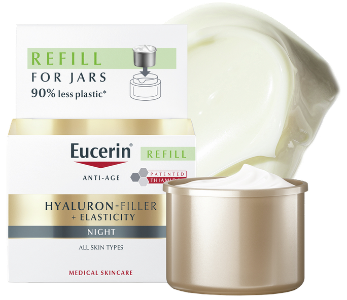 EUCERIN Hyaluron-Filler + Elasticity naktinis veido kremas, 50 ml - 1