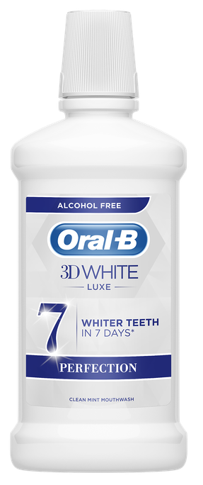 ORAL-B 3D White Luxe Perfextion mutes skalojamais līdzeklis, 500 ml - 1