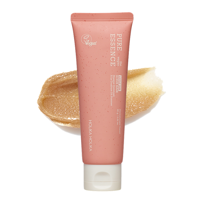 HOLIKA HOLIKA Pure Essence The Vegan Apple Jam Scrub sejas maska, 80 g - 2