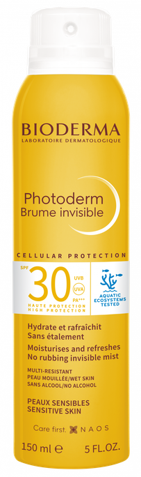 BIODERMA Photoderm Brume Invisible SPF 30+ saules aizsarglīdzeklis, 150 ml - 1