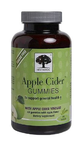 NEW NORDIC Apple Cider Gummies košļājamās pastilas, 60 gab. - 1