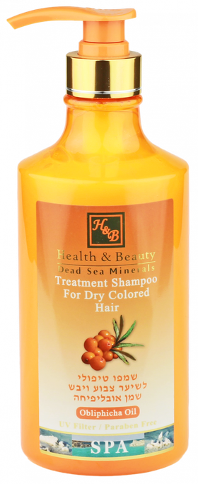 HEALTH&BEAUTY Dead Sea Minerals Sea buckthorn oil šampūns, 780 ml - 1