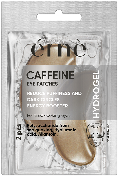ERNE Caffeine Hydrogel acu spilventiņi, 2 gab. - 1