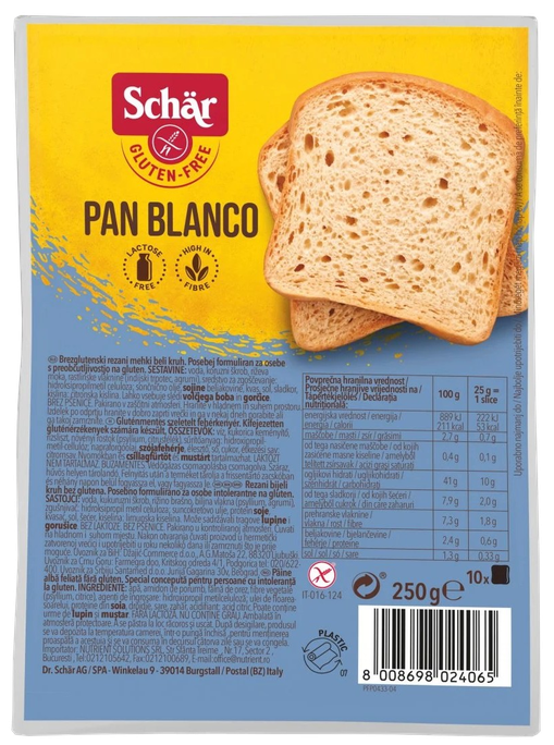 SCHAR be gliuteno, klasikinė duona, 250 g - 1