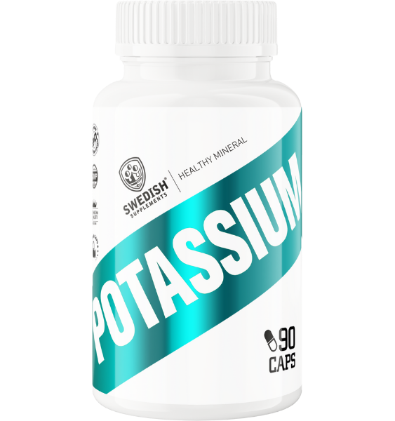 SWEDISH SUPPLEMENTS Potassium kapsulas, 90 gab. - 1