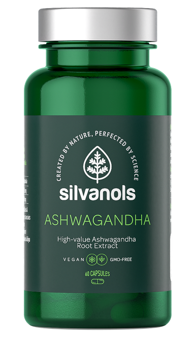SILVANOLS Ashwagandha kapsulas, 60 gab. - 1