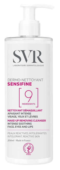 SVR Sensifine Dermo Nettoyant attīrošs līdzeklis, 400 ml - 1
