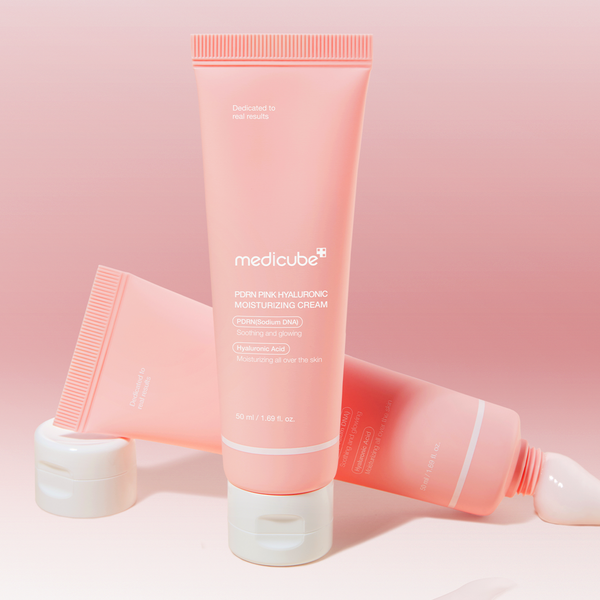 MEDICUBE PDRN Pink Hyaluronic Moisturizing sejas krēms, 50 ml - 3