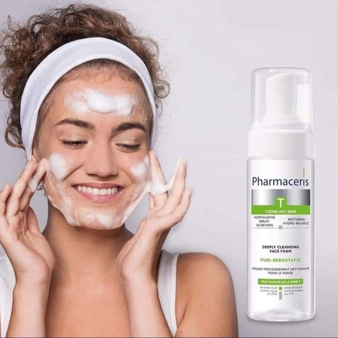 PHARMACERIS T Puri-Sebostatic attīrošas putas, 150 ml - 3