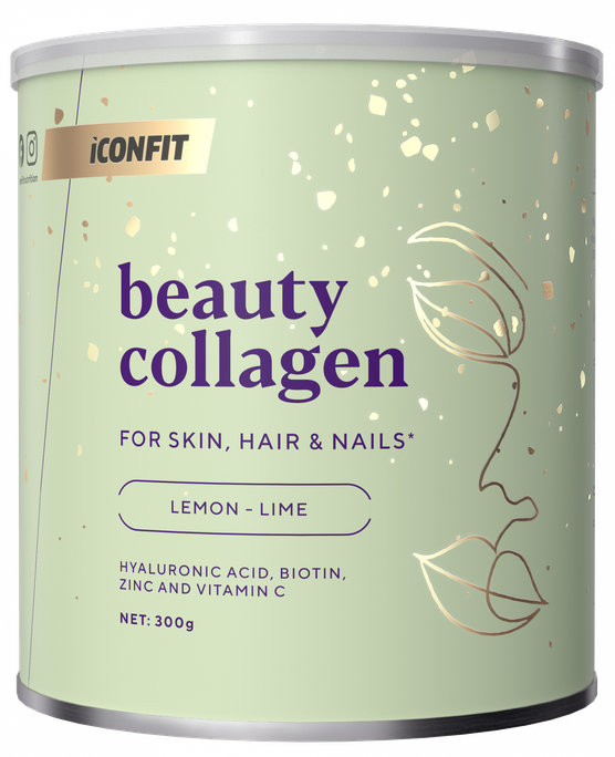 ICONFIT Beauty Collagen ar Citrona-Laima garšu pulveris, 300 g - 1