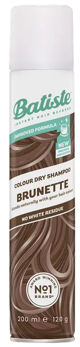 BATISTE Medium & Brunette sausas šampūnas, 200 ml - 1