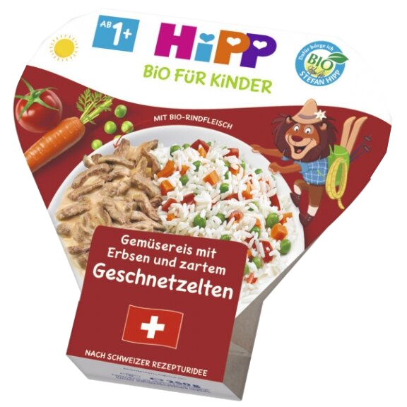 HIPP Rīsu Un Dārzeņu (no 1 gada) biezenis, 250 g - 1