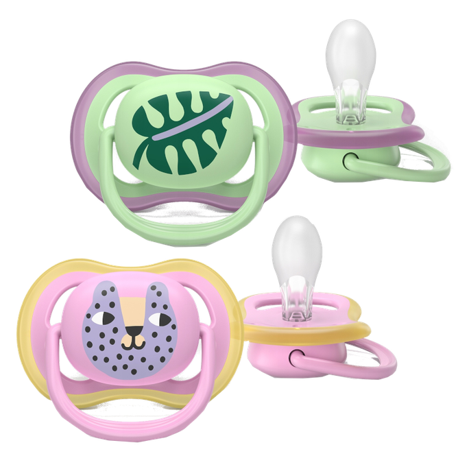 PHILIPS Avent Ultra Air 6-18 m čiulptukas, 2 vnt. - 1