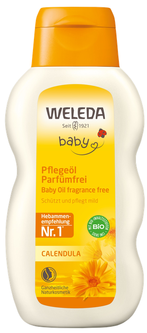 WELEDA Baby Calendula kūno aliejus, 200 ml - 1