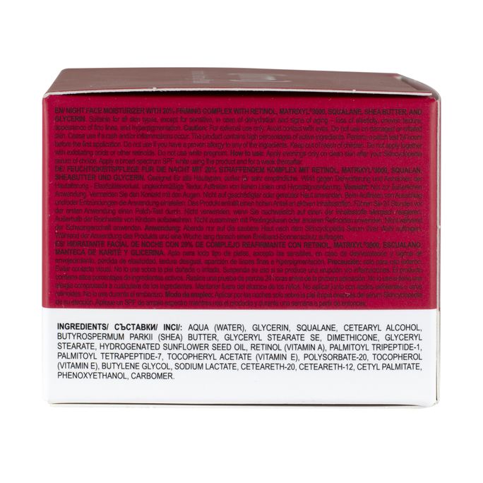 SKINCYCLOPEDIA With 20% Firming Complex, Retinol, Matrixyl® 3000 Complex, Squalene Night sejas krēms, 50 ml - 3