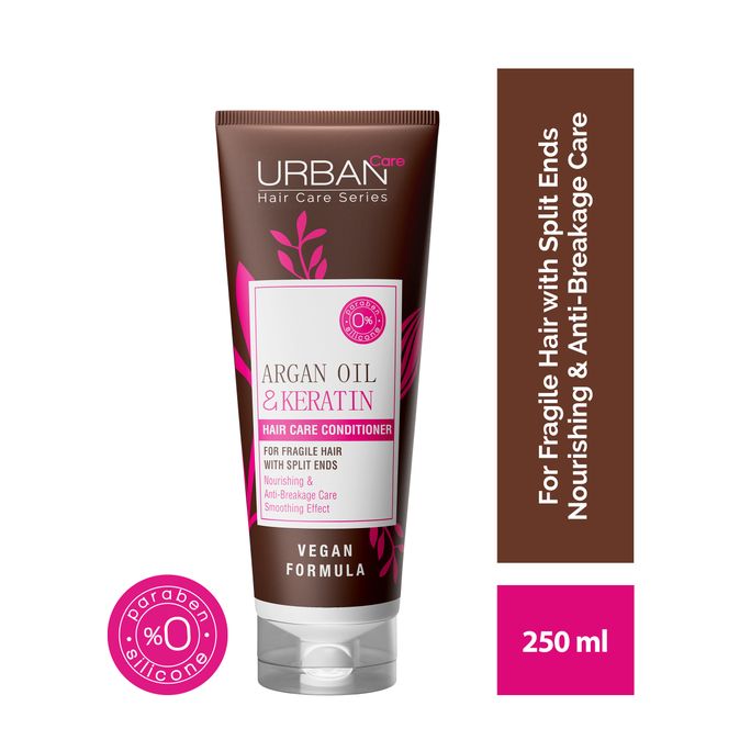 URBAN CARE Argan Oil & Keratin matu kondicionieris, 250 ml - 2