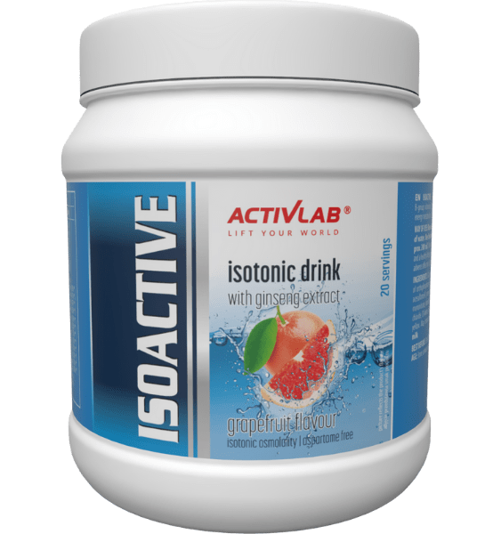 ACTIVLAB Iso Active Grapefruit, greipfrutų milteliai, 630 g - 1