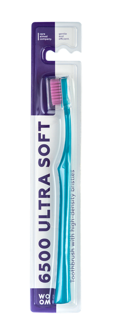 WOOM 6500 Ultra Soft zobu birste, 1 gab. - 1