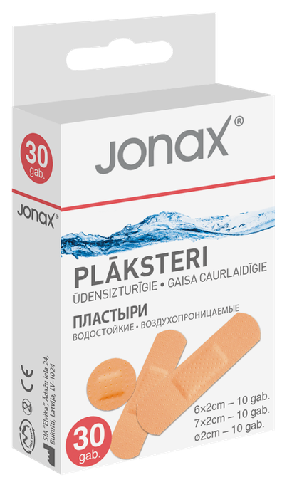 JONAX Ūdensizturīgi plāksteri, 30 gab. - 1