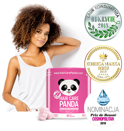 HAIR CARE PANDA Vegan kramtomosios pastilės, 300 g - 5