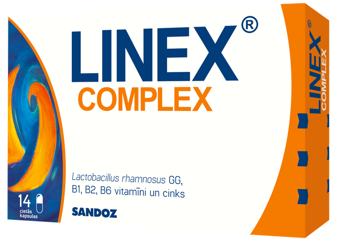 LINEX Complex kapsulas, 14 gab. - 1