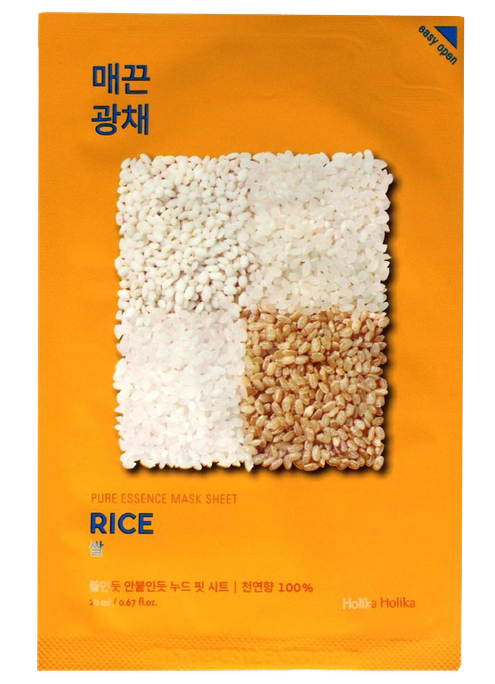 HOLIKA HOLIKA Pure Essence Rice sejas maska, 23 ml - 1