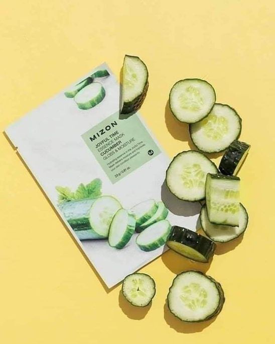 MIZON Joyful Time Cucumber sejas maska, 23 g - 2