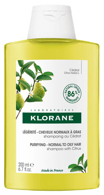 KLORANE Citrus Pulp šampūns, 200 ml - 1