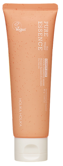 HOLIKA HOLIKA Pure Essence The Vegan Carrot Jelly Cool Calming sejas maska, 80 g - 1