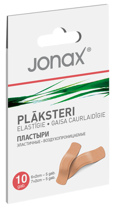 JONAX Elastīgs plāksteri, 10 gab. - 1