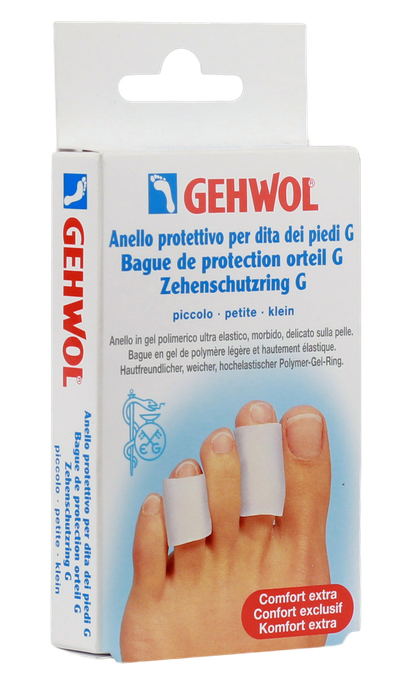 GEHWOL P-Gel Zehenschutzring G aizsargpolsteris pirkstam, 2 gab. - 1