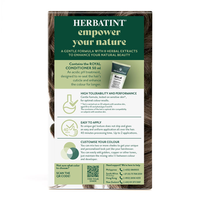 HERBATINT 5N Light Chestnut matu krāsa, 170 ml - 5