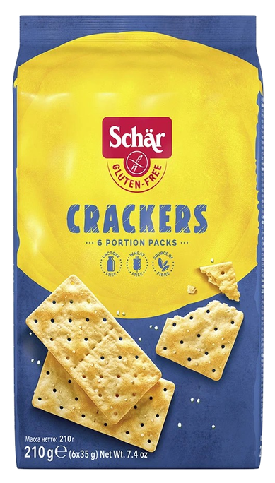 SCHAR Crackers bezglutēna krekeri, 210 g - 1