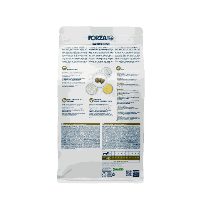 FORZA10 Activevetdiet Periaction Mini/Toy, Suņiem sausā barība, 1.5 kg - 2