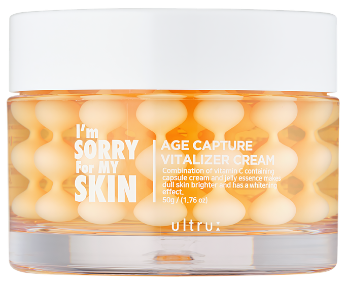 I'M SORRY FOR MY SKIN Age Capture Vitalizer šviesinantis ir drėkinantis veido kremas, 50 g - 1