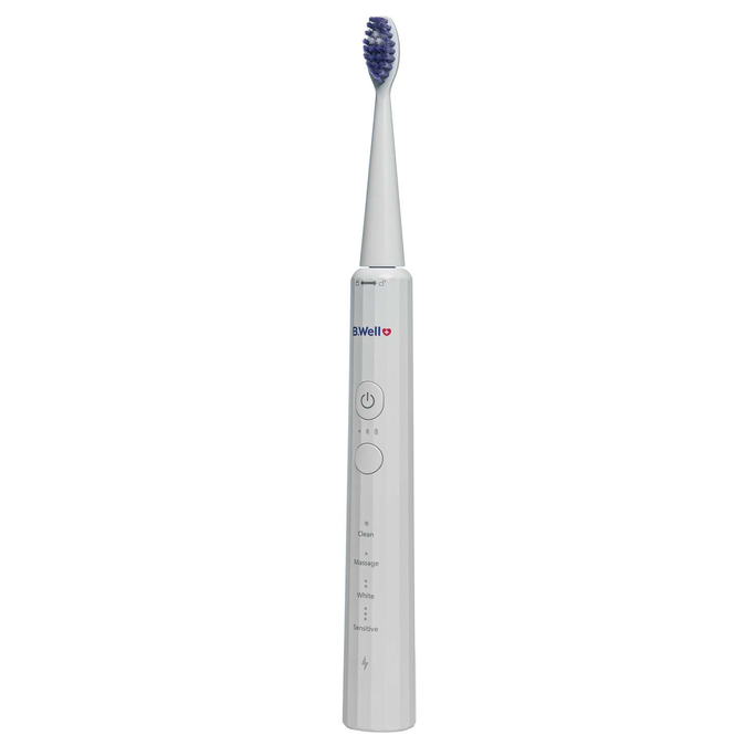 B.WELL Med-870 Sonic, White elektriskā zobu birste, 1 gab. - 3