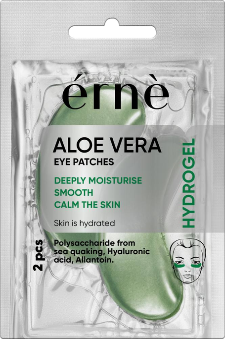 ERNE Aloe Vera, Hydrogel acu spilventiņi, 2 gab. - 1