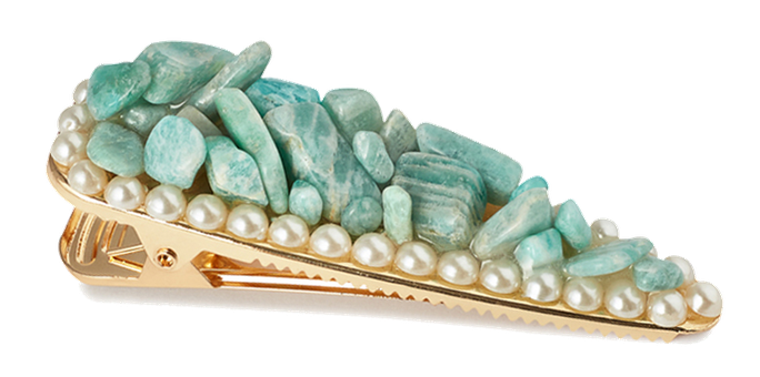 CRYSTALLOVE Amazonite matu sprādze, 1 gab. - 1